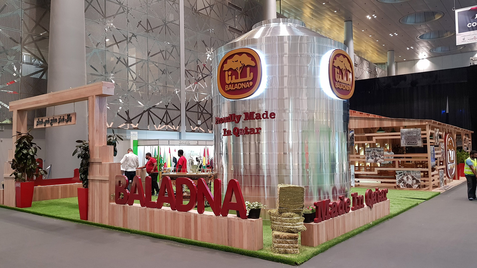 Baladna Exhibition Stand Agriteq 2018 Qatar